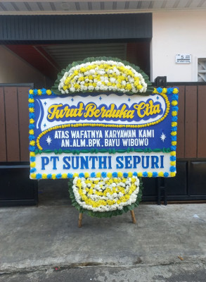Papan Bunga Duka di Pasirjambu